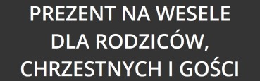 podziękowania dla gości